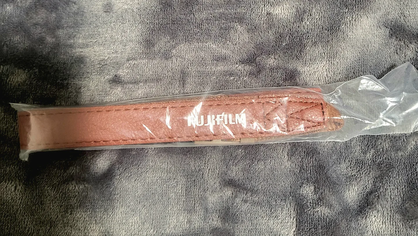 Fujifilm Camera Hand Strap Brown Leather image indicator(2)