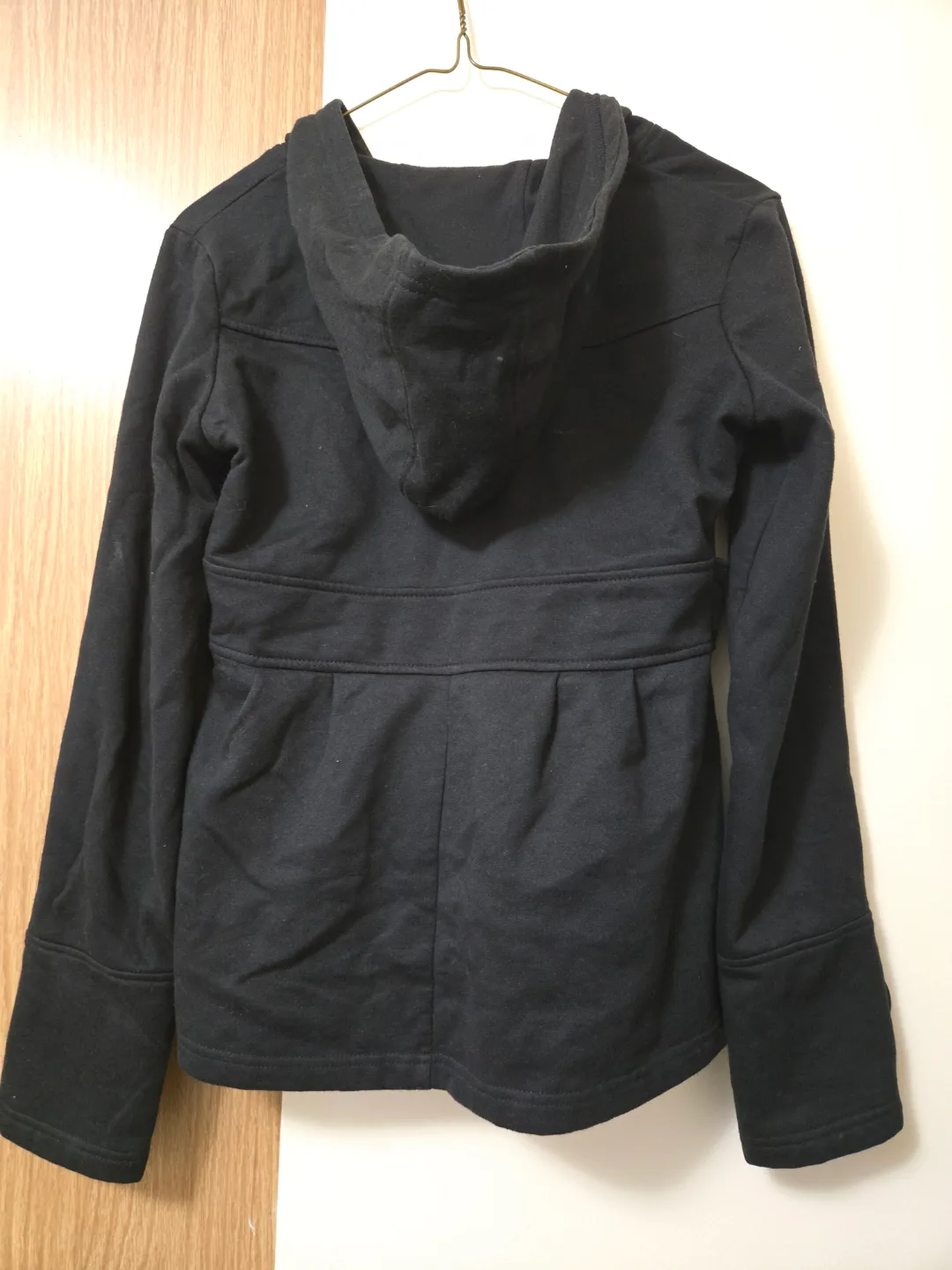 SWS Streetwear Society Black Hooded Jacket - Size S/P image indicator(2)