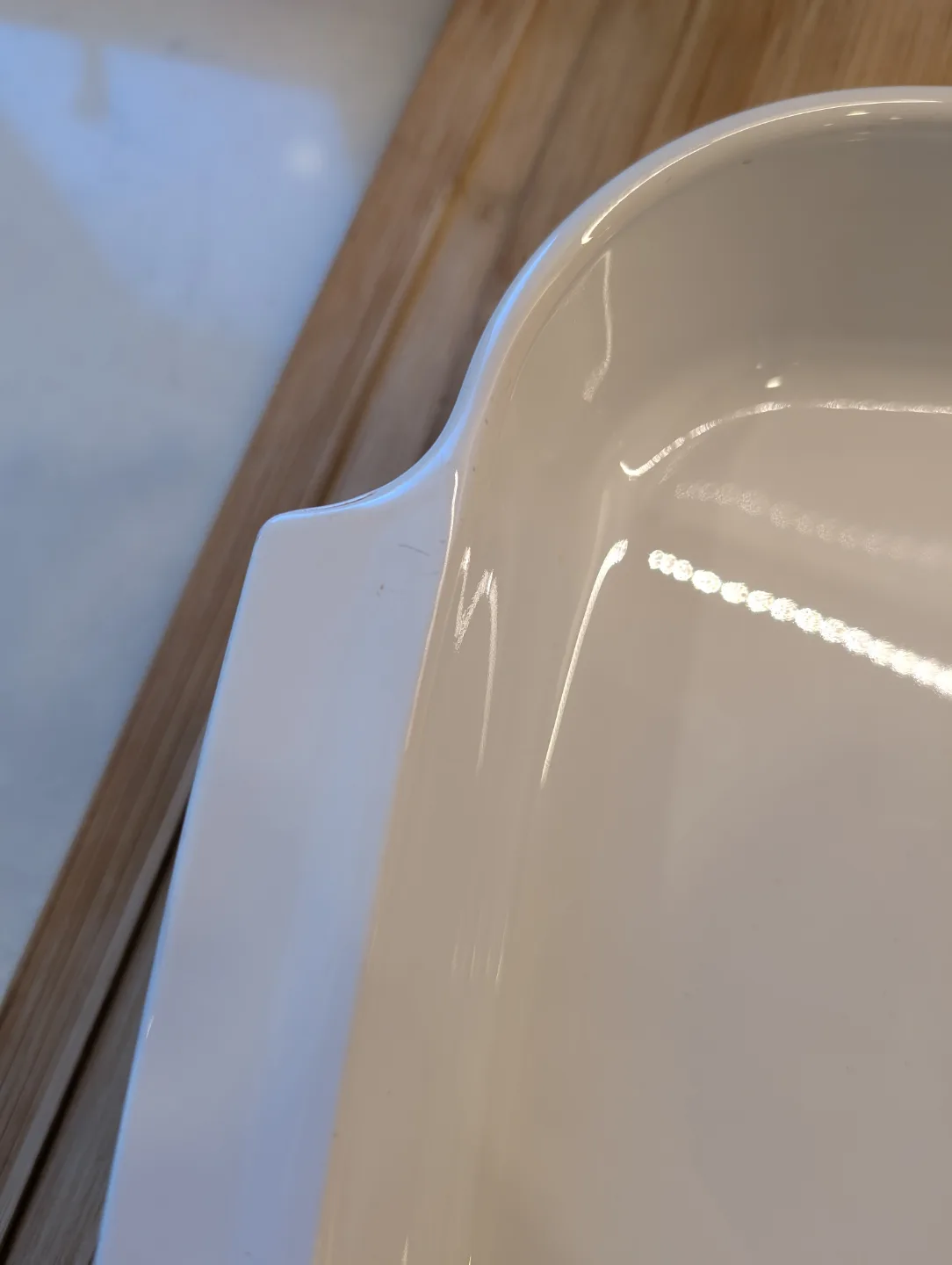 Rosemarie Corelle Casserole Dish A-21-B-N 12 1/4 x10 1/2 x 2 1/2 image indicator(3)