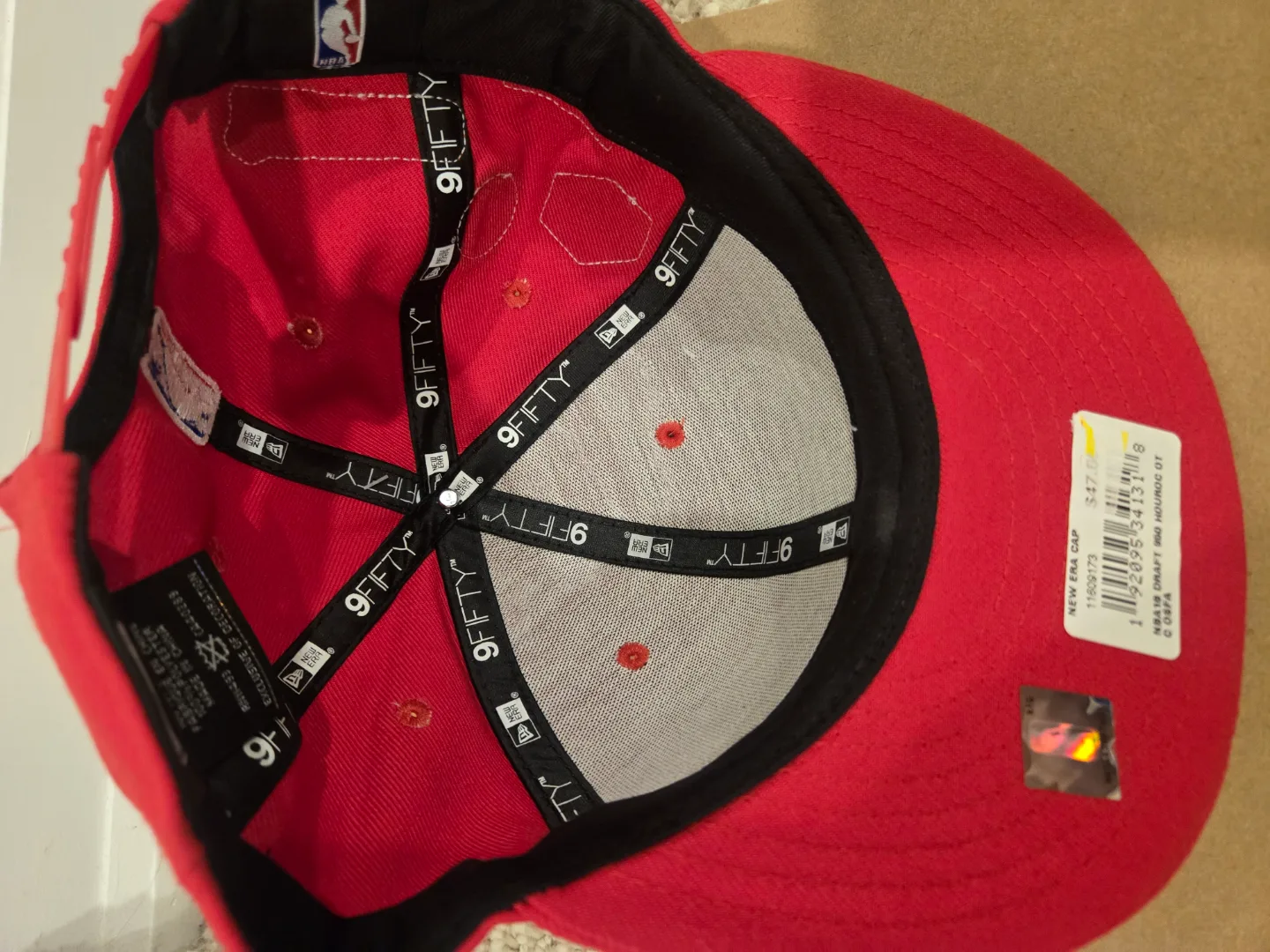 Houston Rockets New Era 9Fifty Snapback Hat image indicator(2)