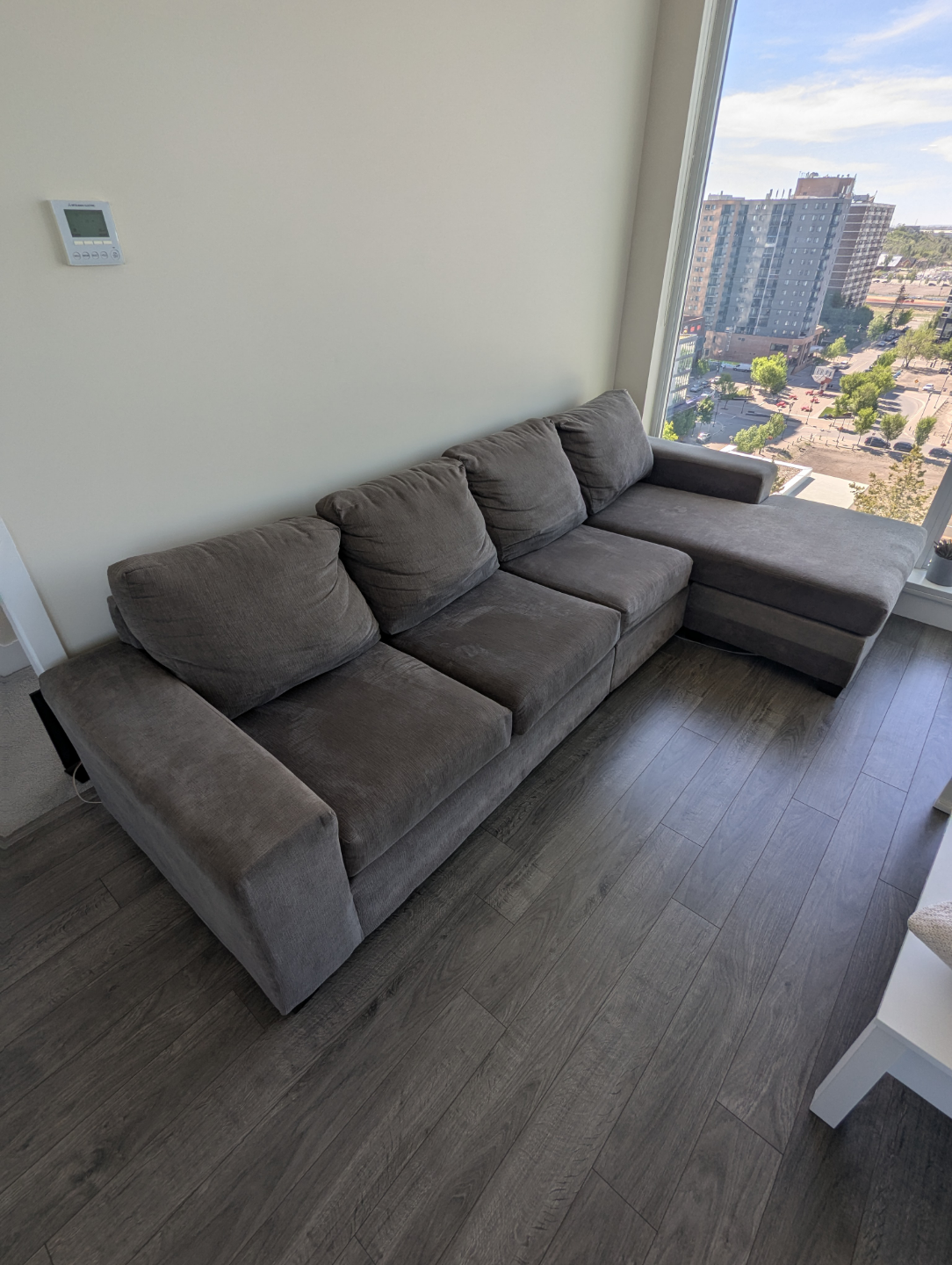 Grey Sectional Sofa - photo 2