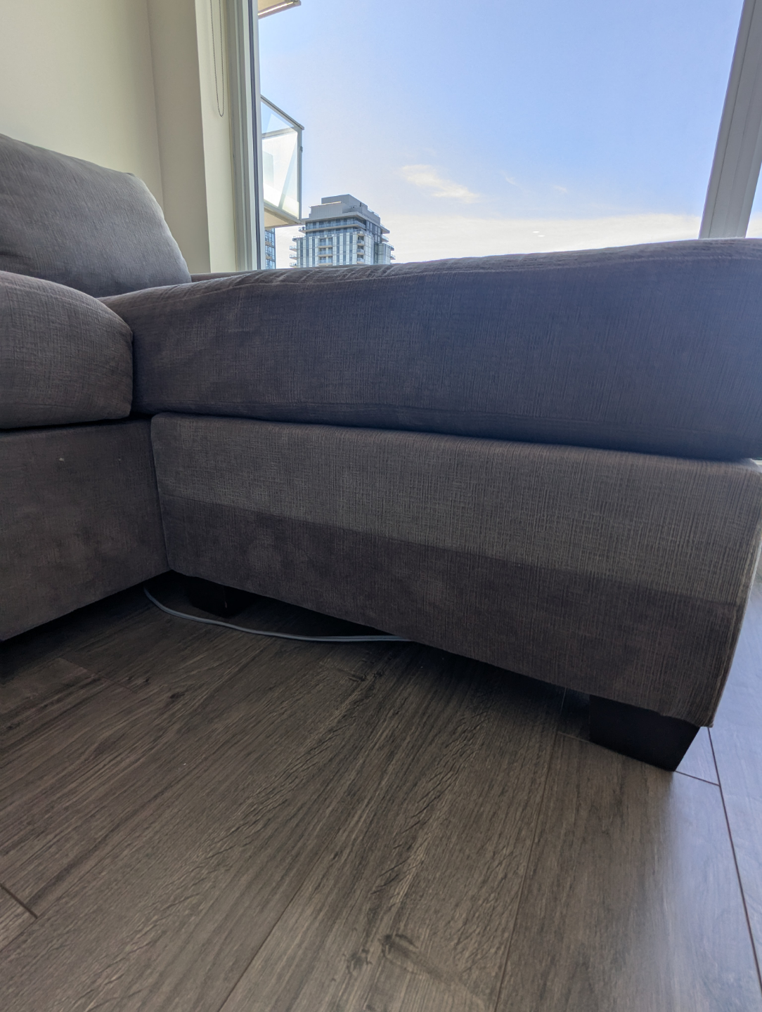 Grey Sectional Sofa - photo 3