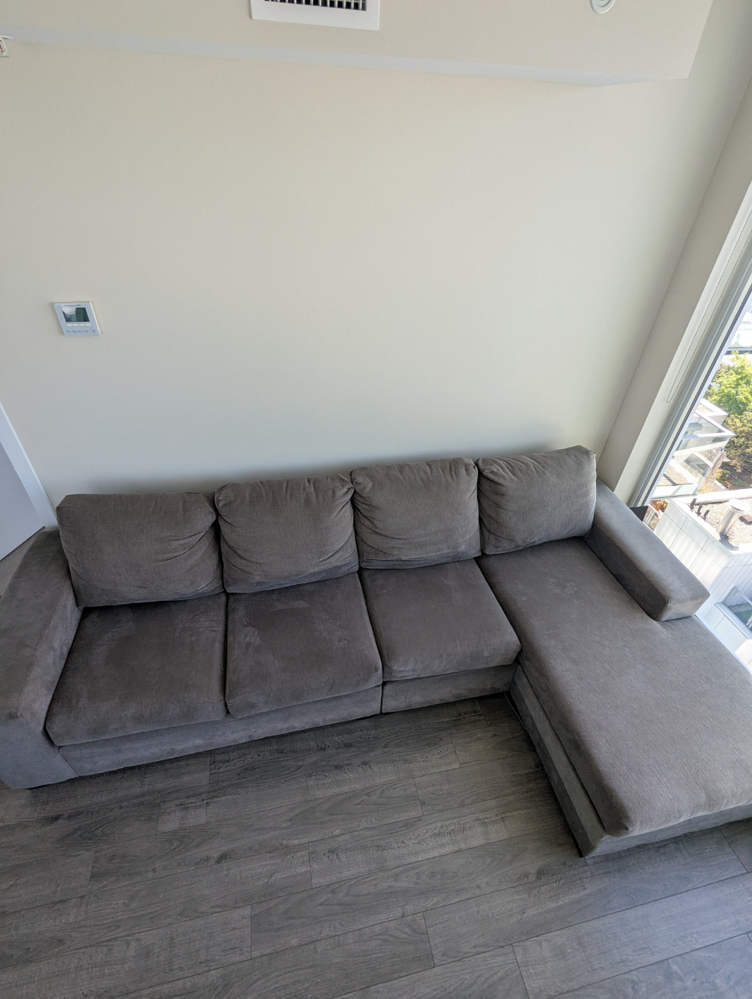 Grey Sectional Sofa - photo 5