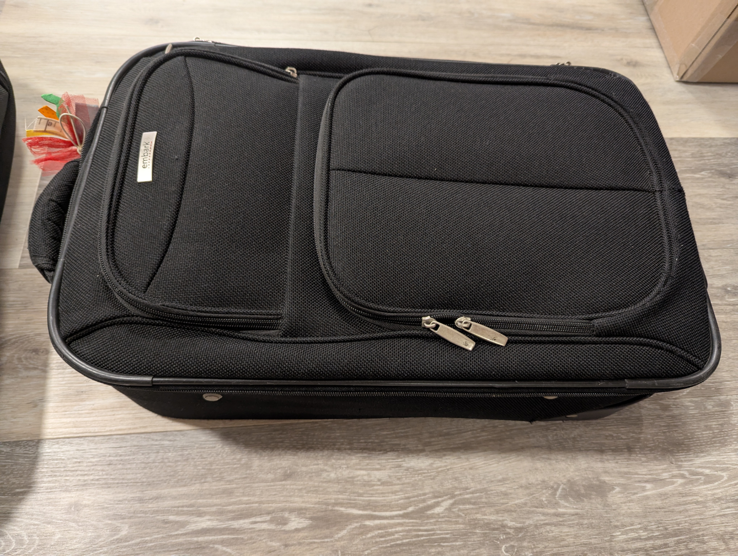 Set of 3 Black Rolling Luggage - photo 3