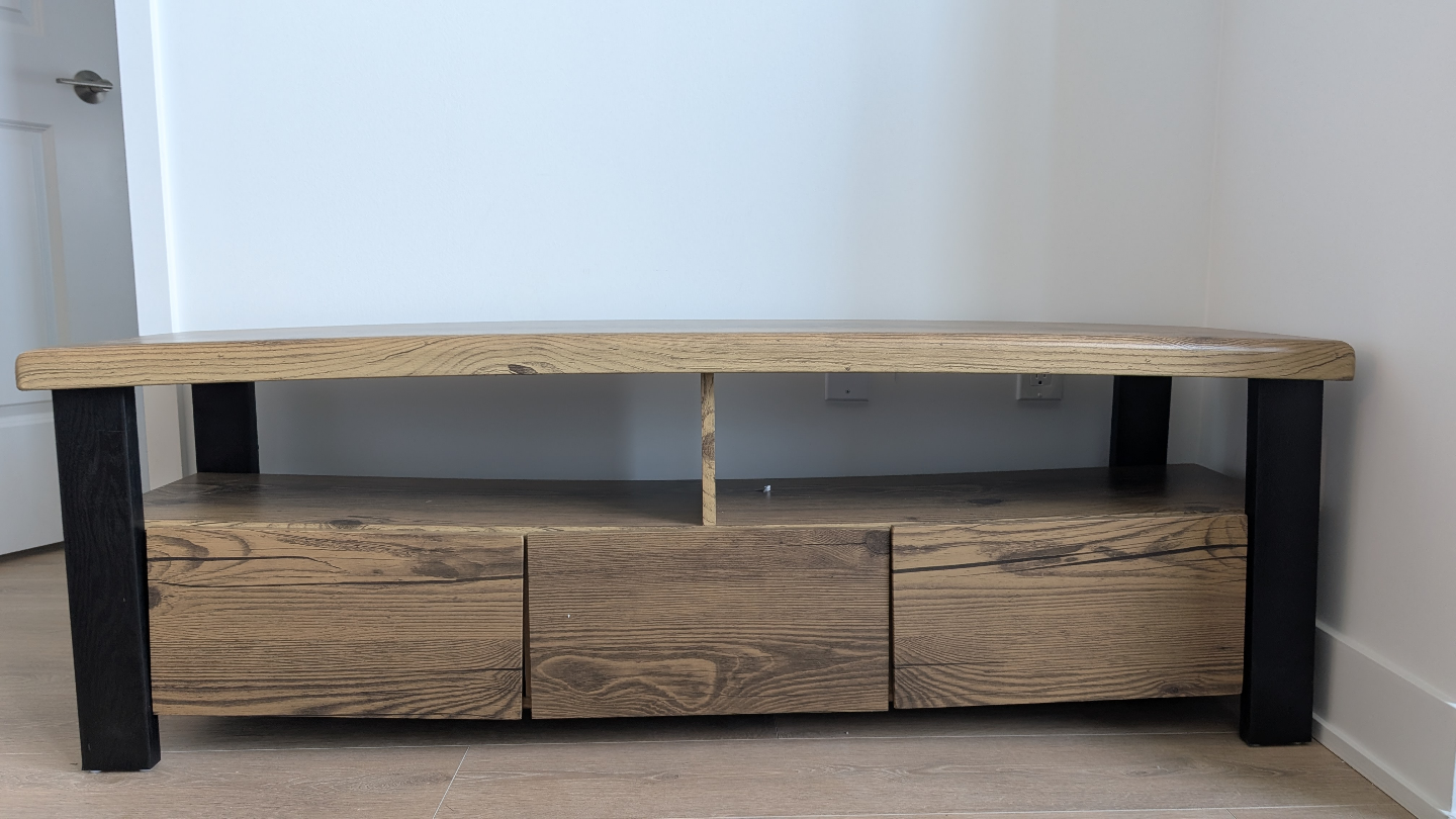 TV Stand with Three Drawers - photo 2
