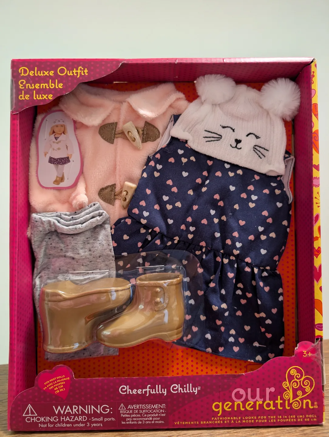 Our Generation Cheerfully Chilly Deluxe Outfit Set thumbnail