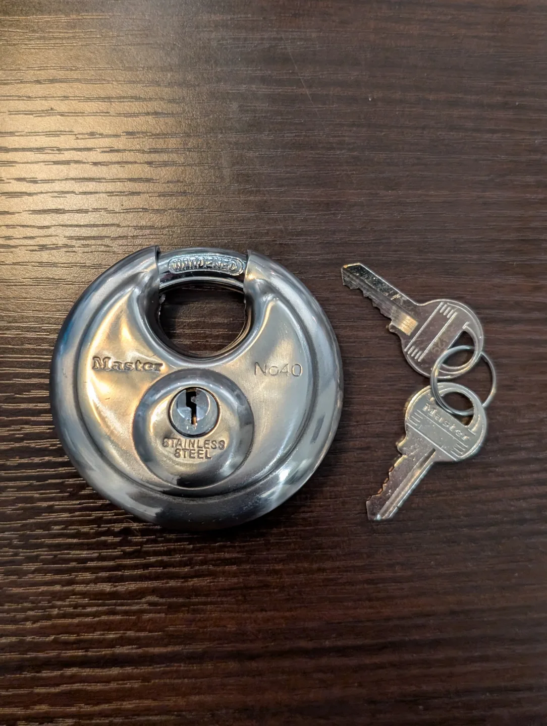 Master Lock Padlock with Keys thumbnail