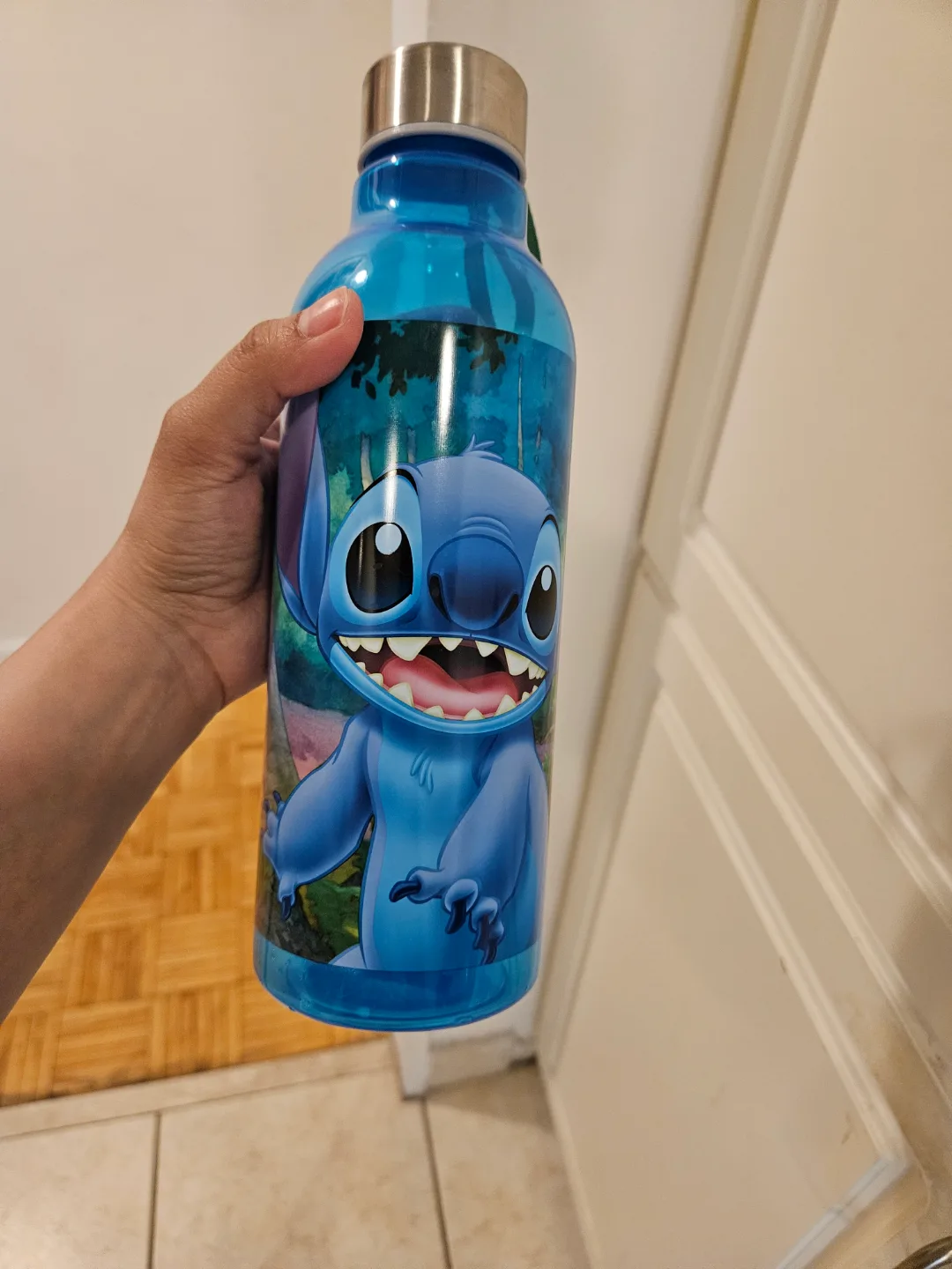 Stitch and Angel Water Bottle thumbnail