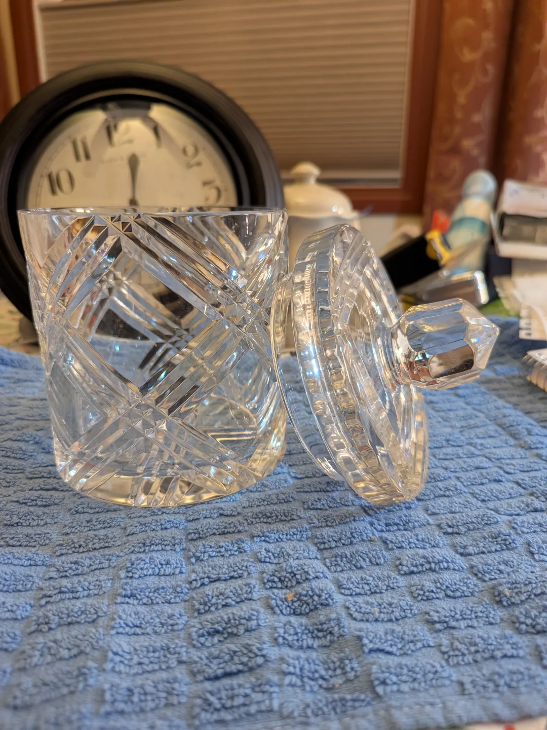 Crystal Candy Jar with Lid thumbnail