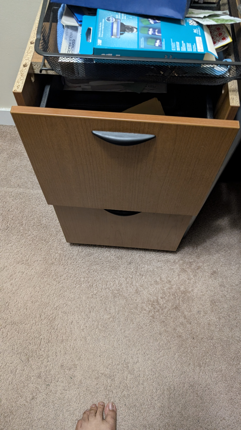 Two-Drawer Mobile File Cabinet - photo 2