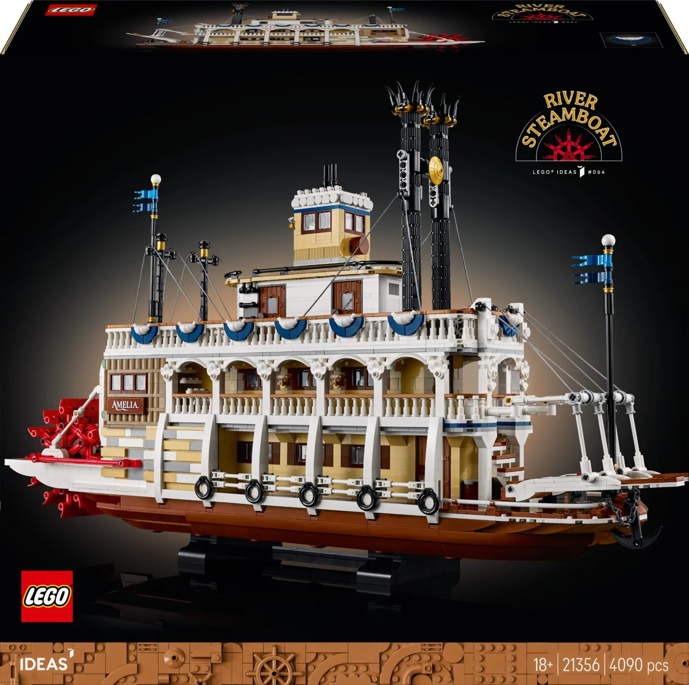 Brand New Lego River Steamboat (Sealed) thumbnail