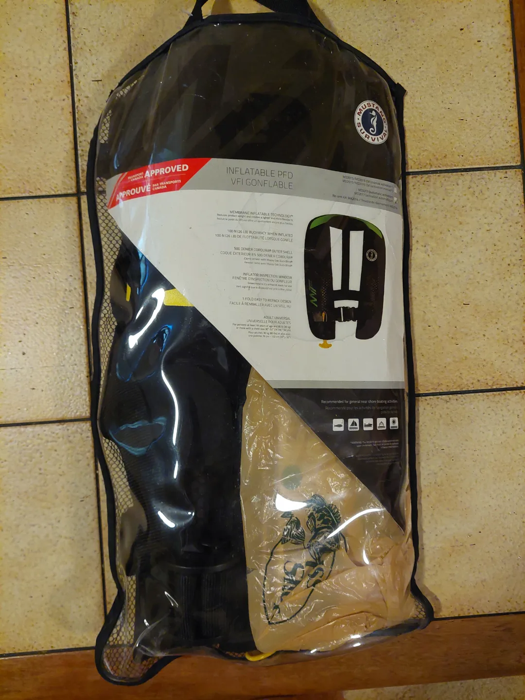 Mustang Inflatable PFD Lifejacket Vest image indicator(2)