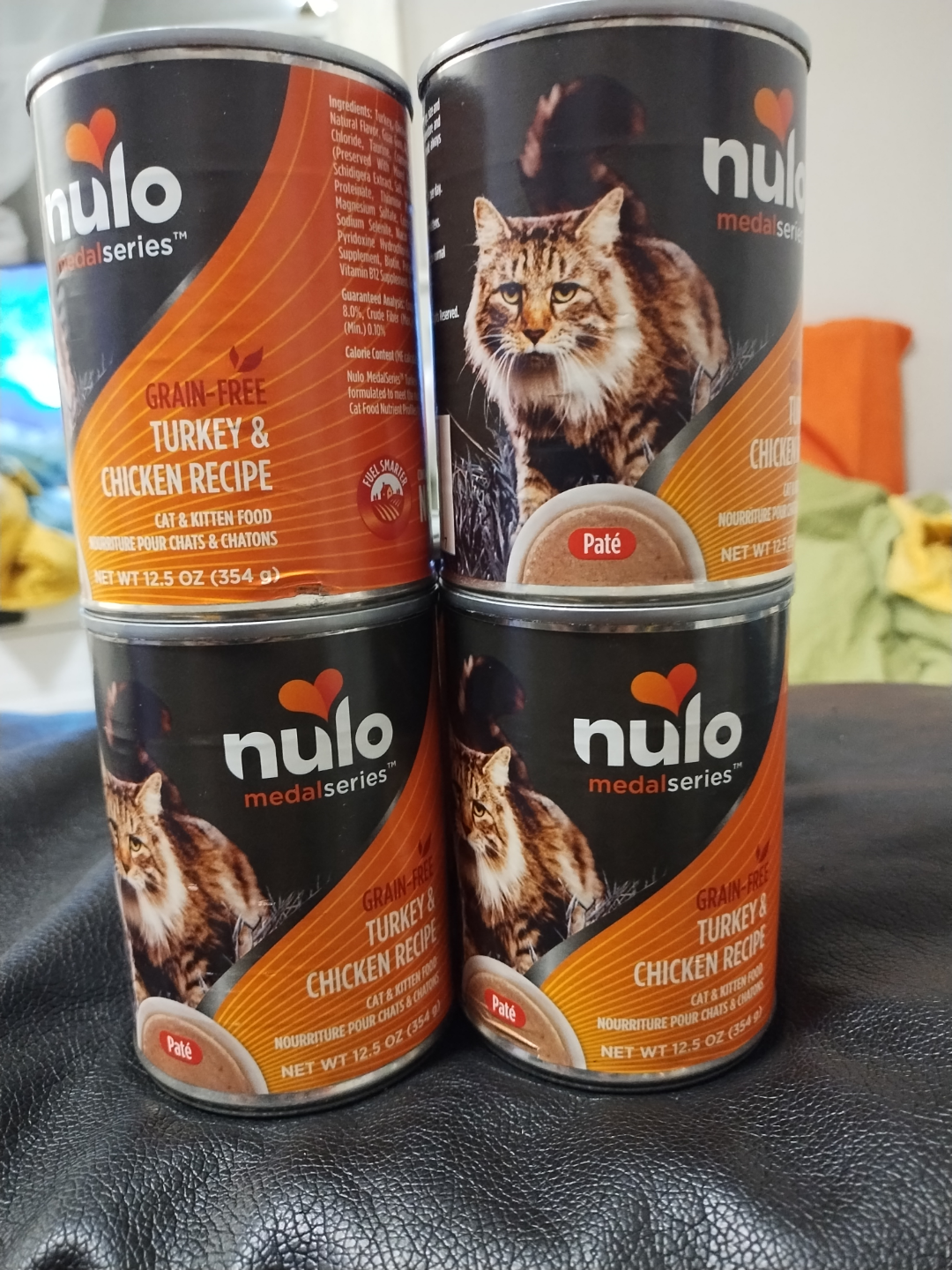 Nulo Medal Series Grain-Free Turkey & Chicken Pate Wet Cat Food