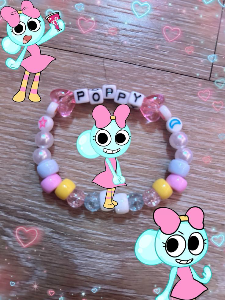 Poppy Kandi Bracelet