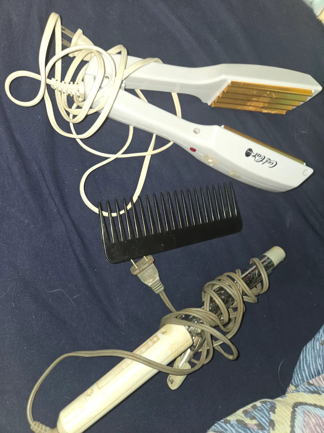 Hair crimp, comb, and curling Iron thumbnail