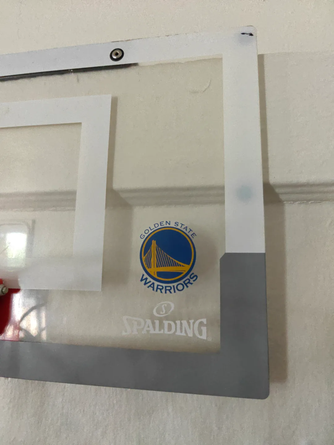 Spalding Golden State Warriors NBA Mini Basketball Hoop image indicator(3)