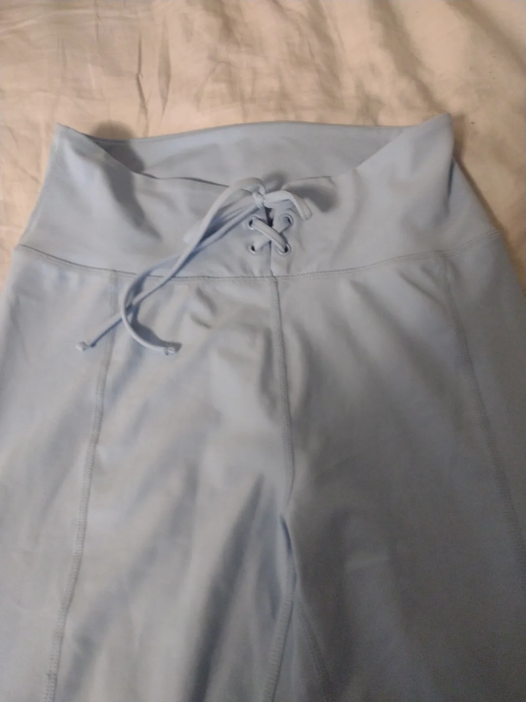 Forever 21 Light Blue Leggings, Size Medium thumbnail