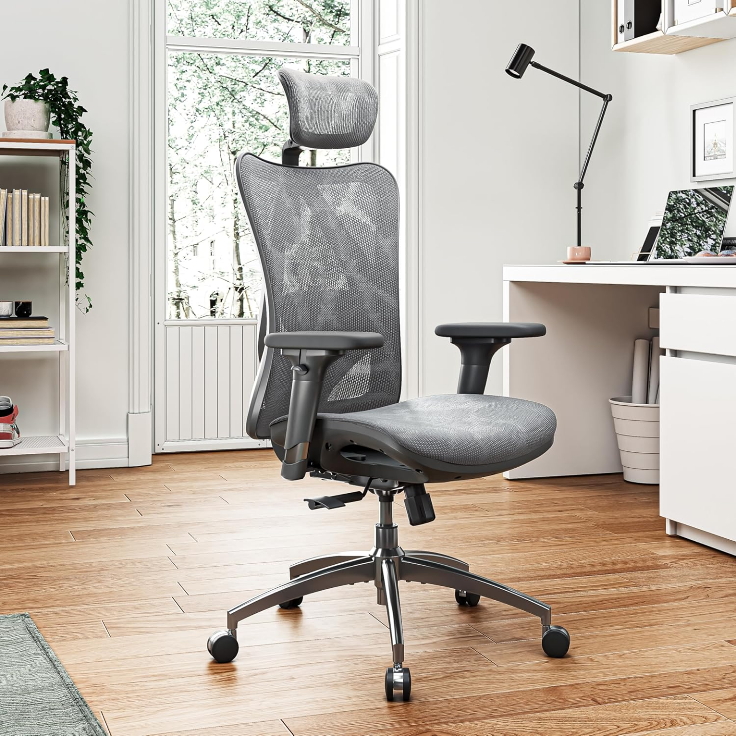 Ergonomic Mesh Office Chair with Lumbar Support - photo 2