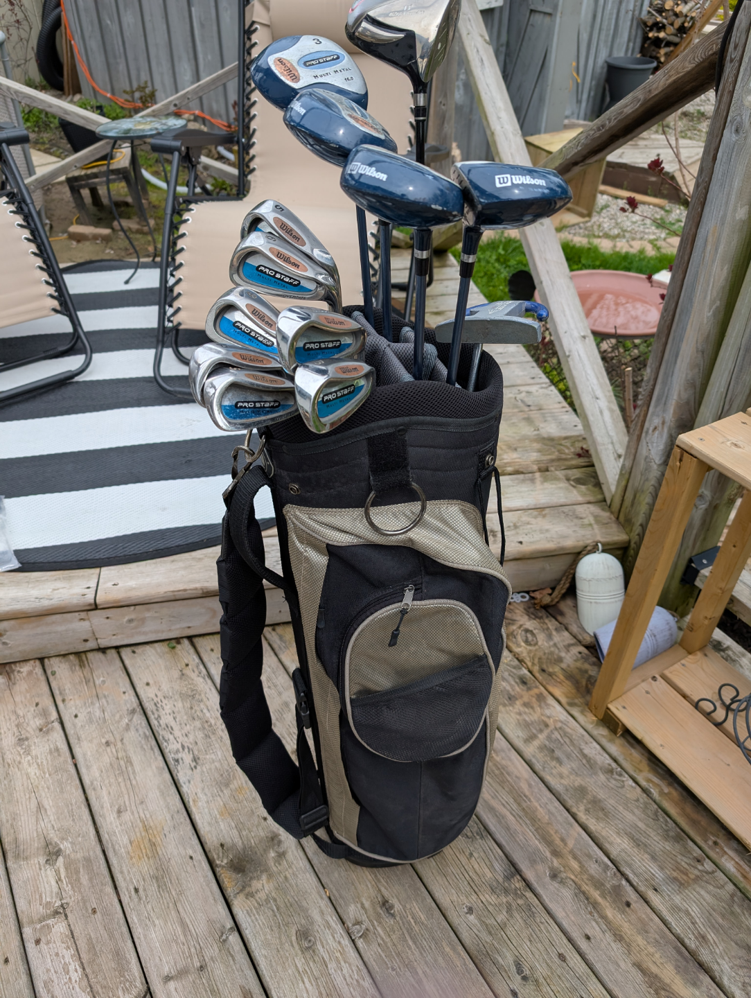 Ladies 13 Piece Golf Club Set with Bag and Extras - photo 2