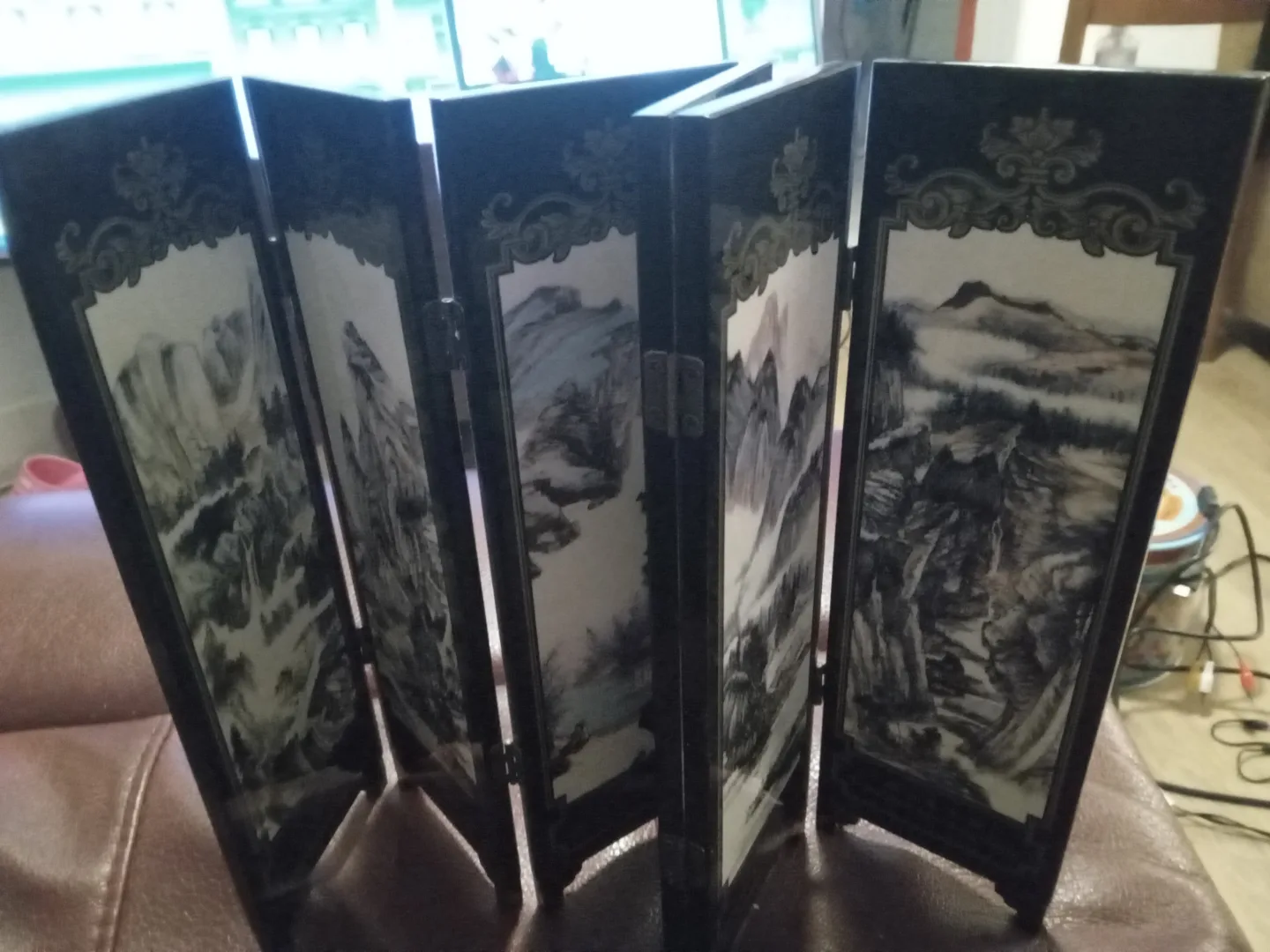 Miniature Chinese Room Divider Screen thumbnail