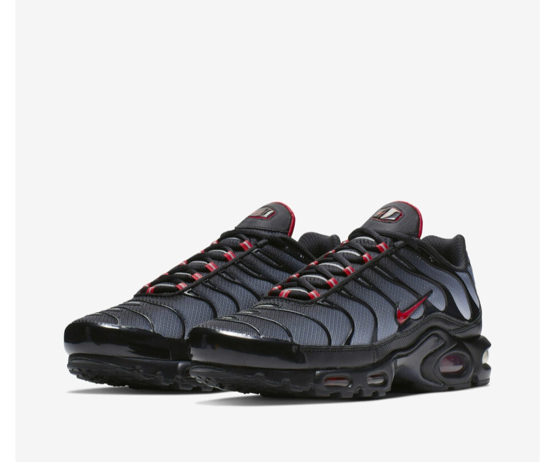 Nike Air Max Plus TN Sneakers - Black & Red - photo 2