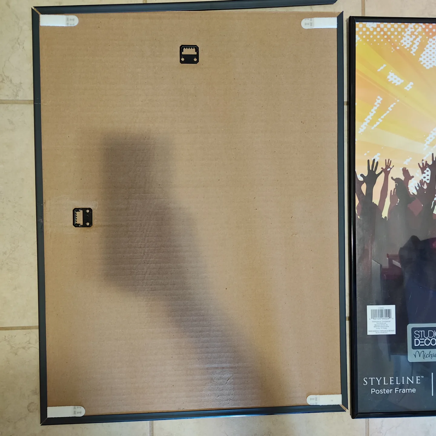 Two 18x24 inch Styleline Poster Frames image indicator(3)