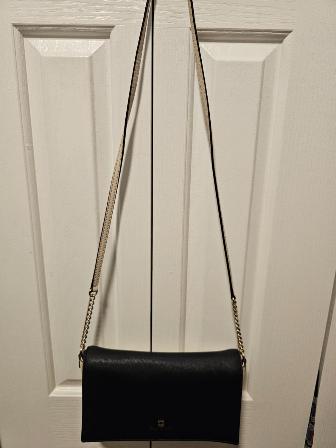 Kate Spade New York Black and Cream Crossbody Bag 🥕 - photo 2