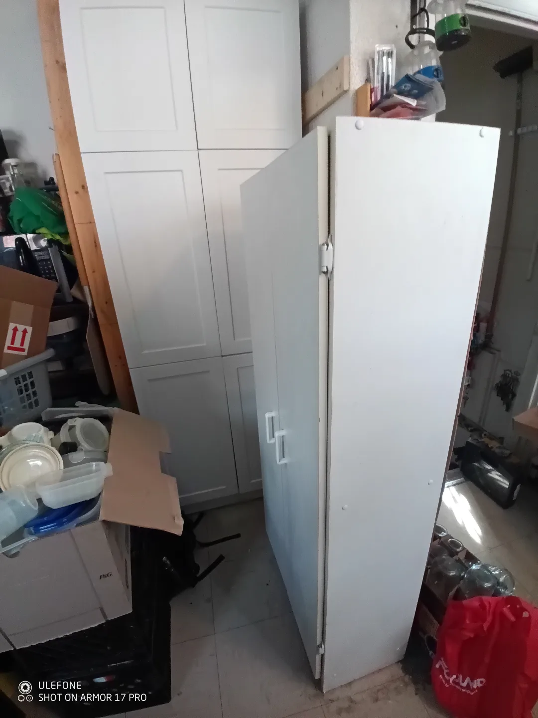 White Kitchen Pantry Cabinet fast pick up thumbnail