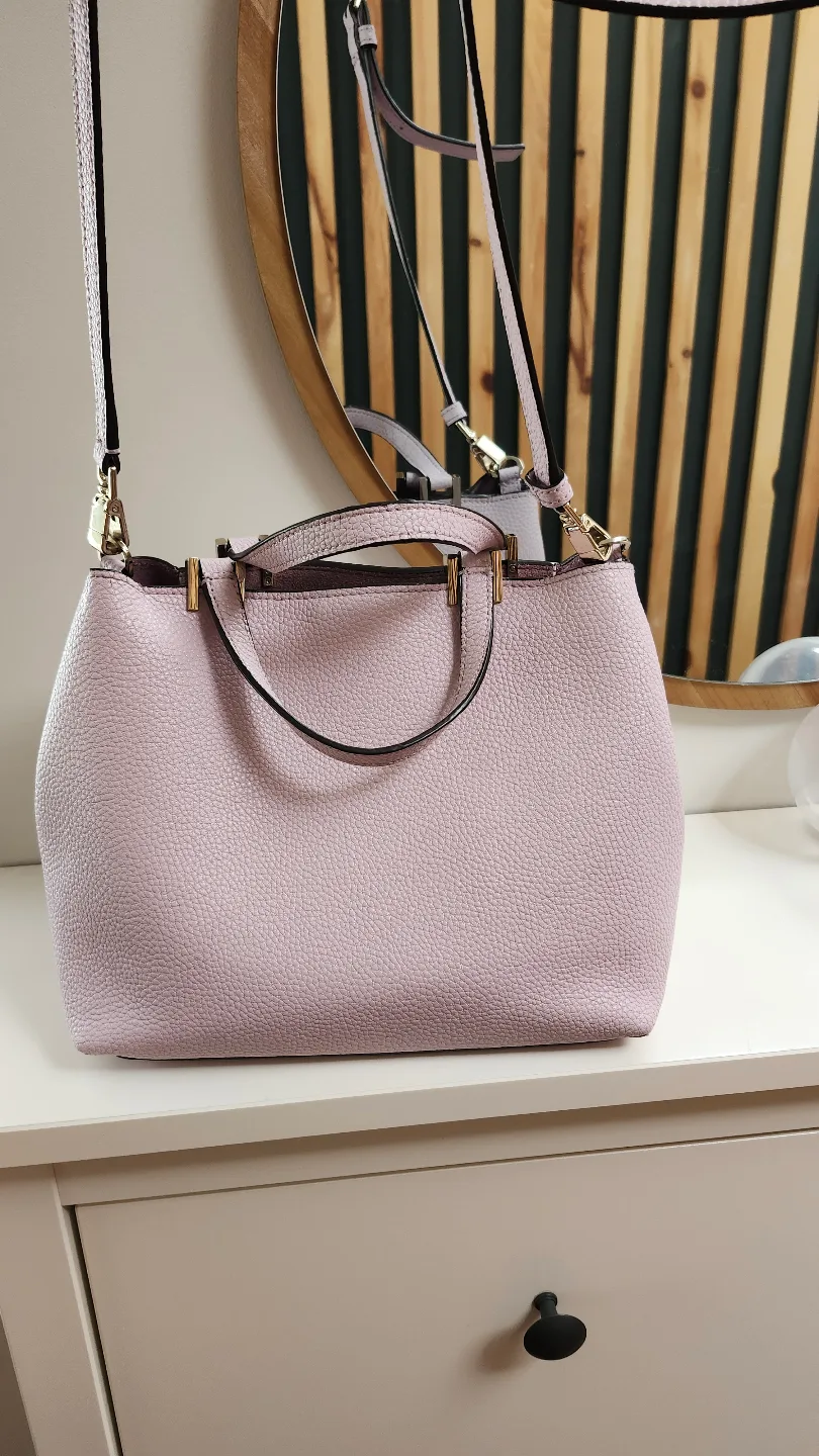 Kate Spade Light Purple Leather Handbag image indicator(3)
