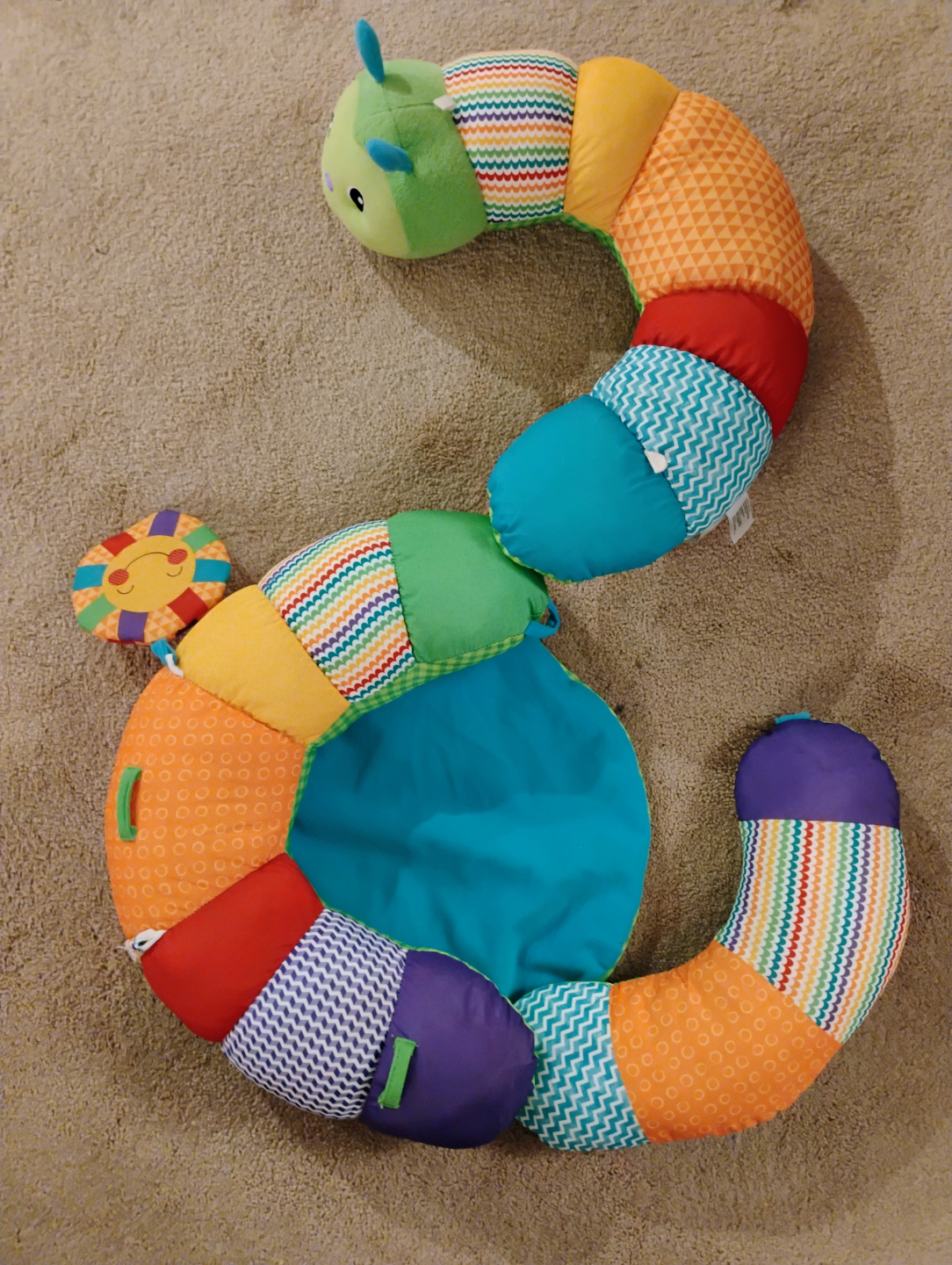 Prop-a-pillar tummy time & seated support - photo 2