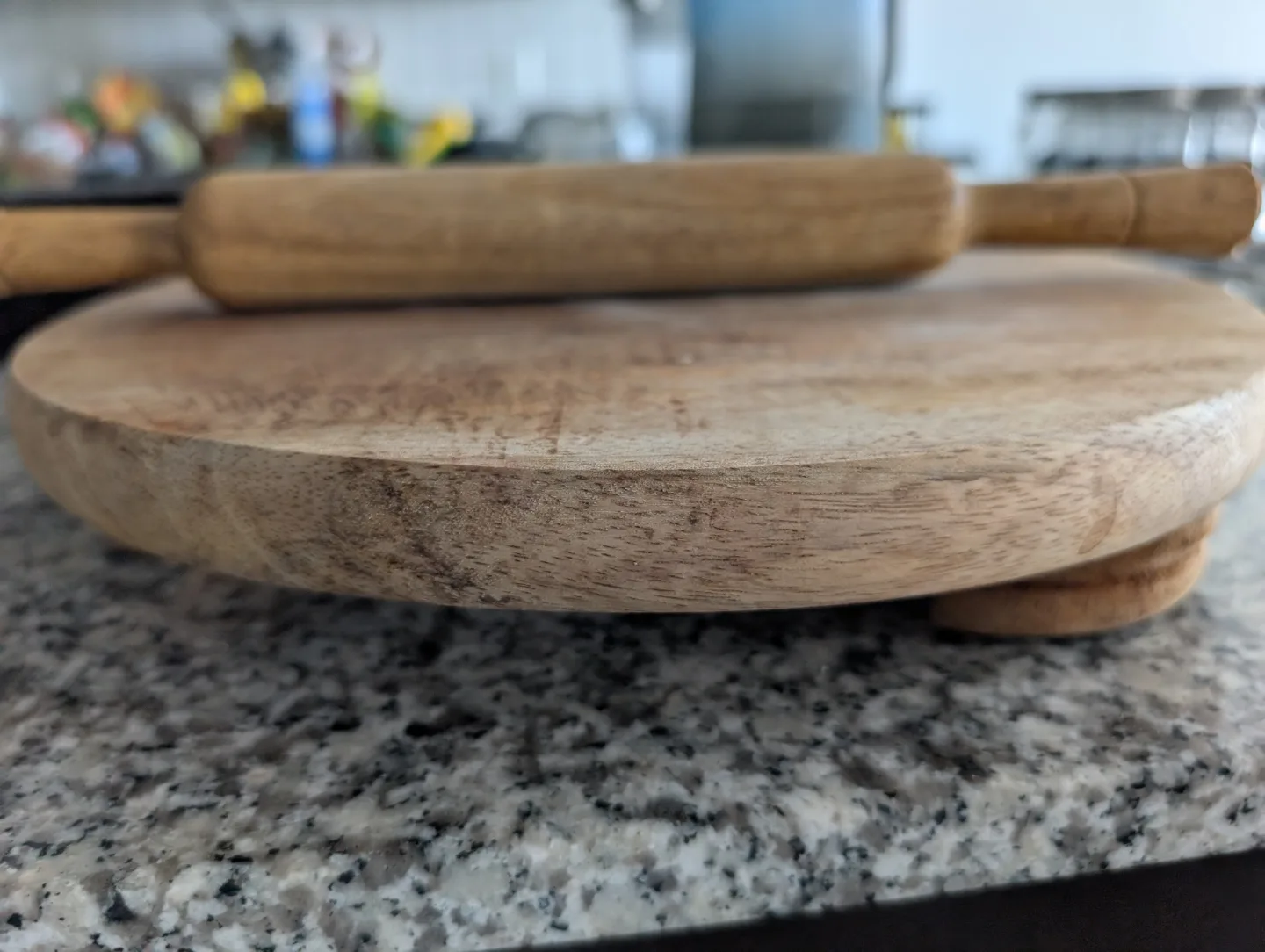 Wooden Rolling Pin and Dough Board Set thumbnail