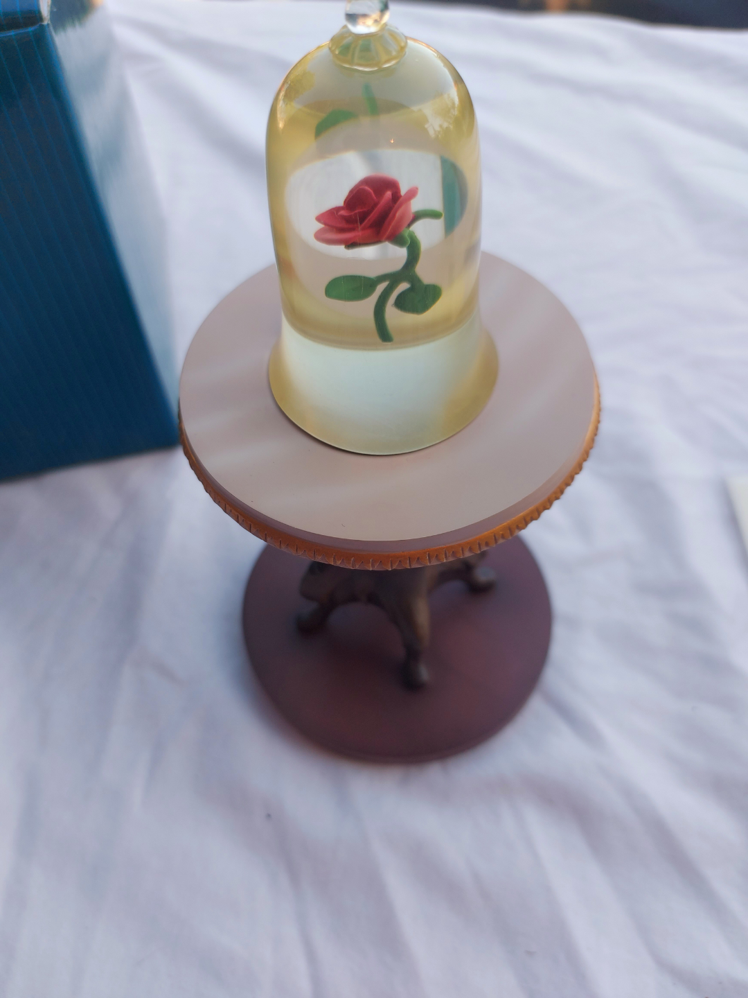Disney Classics Enchanted Rose Beauty and the Beast Figurine