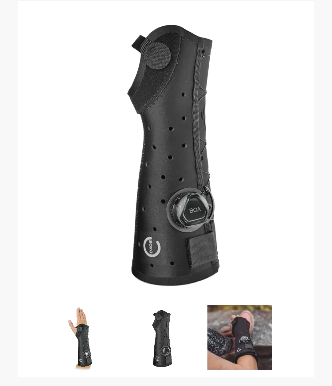 🏒Exos Short Arm Fracture Brace — RIGHT Open Thumb - S image indicator(2)