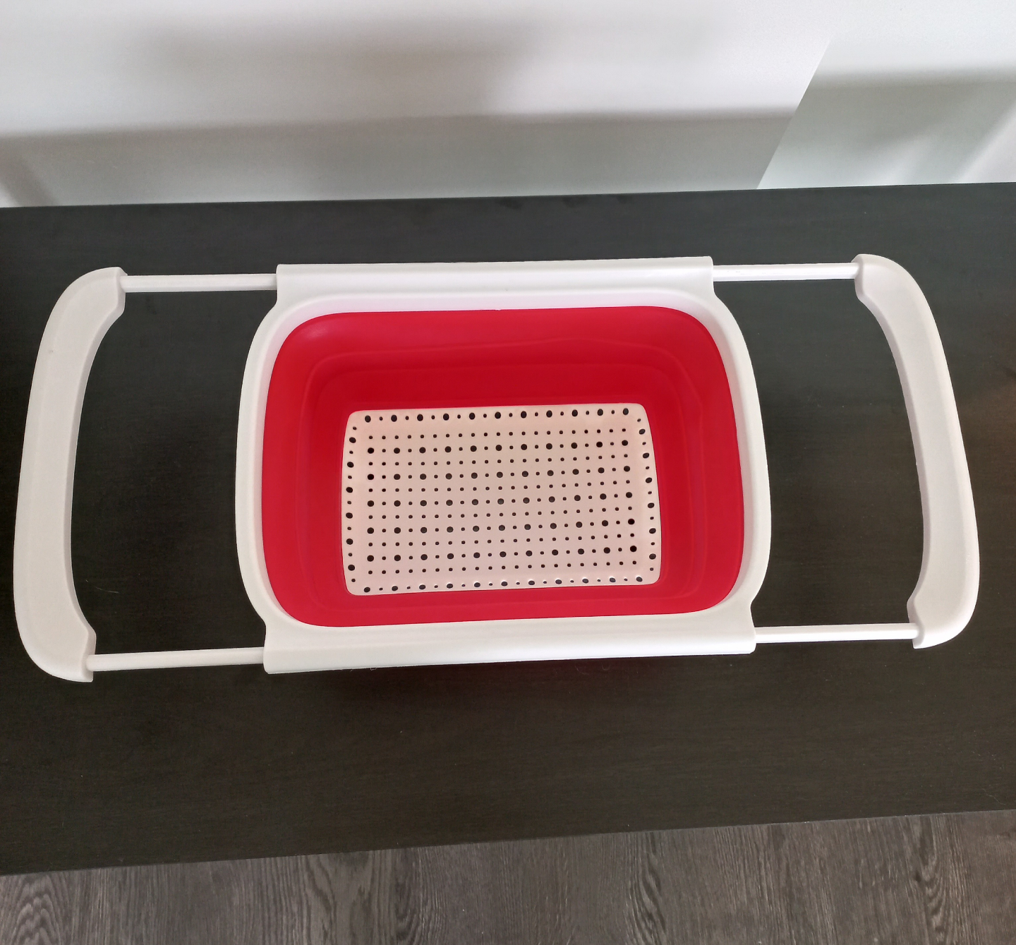 Foldable silicone basket with handles - photo 3