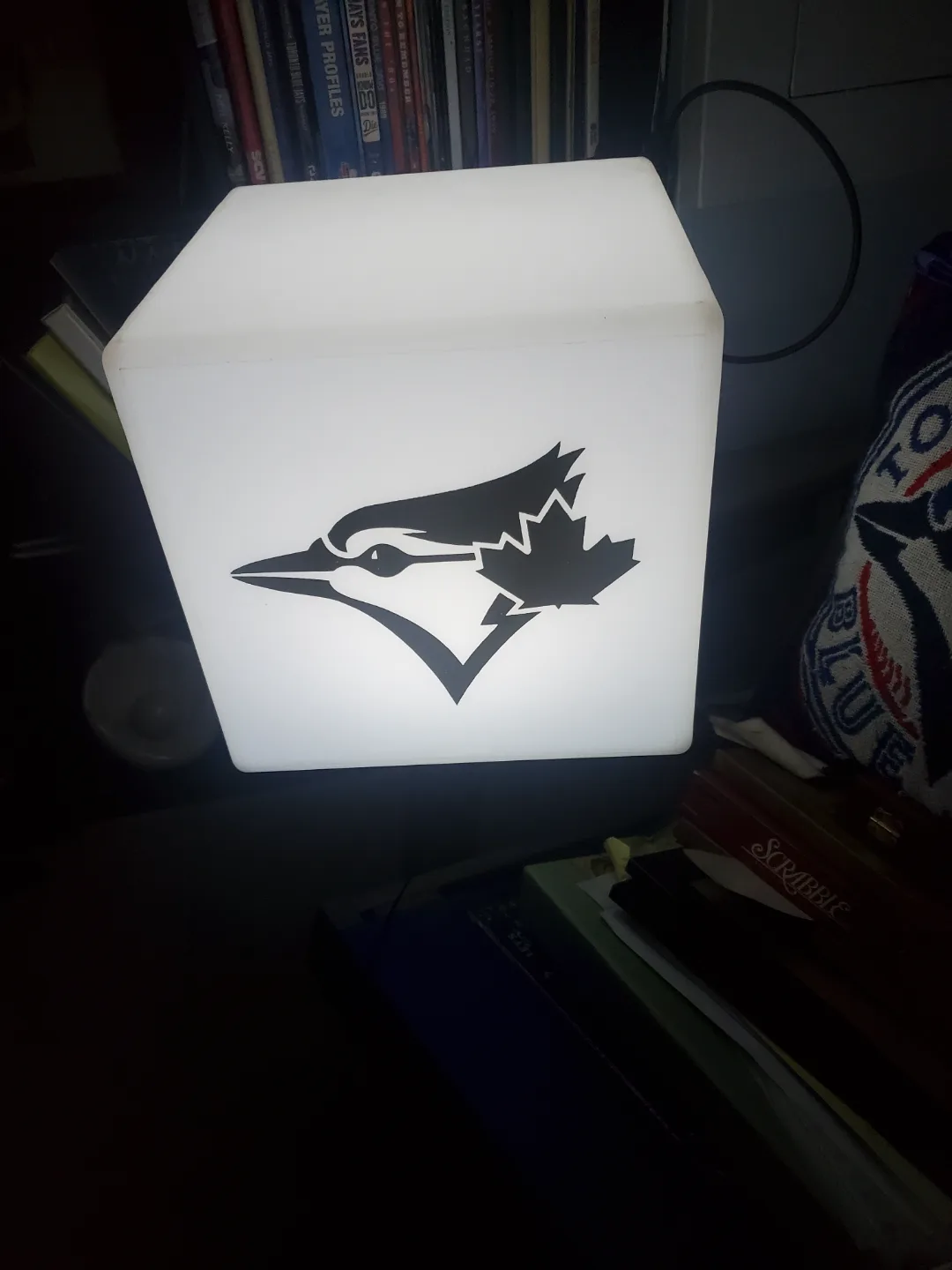 Toronto Blue Jays LED Cube Lamp image indicator(5)
