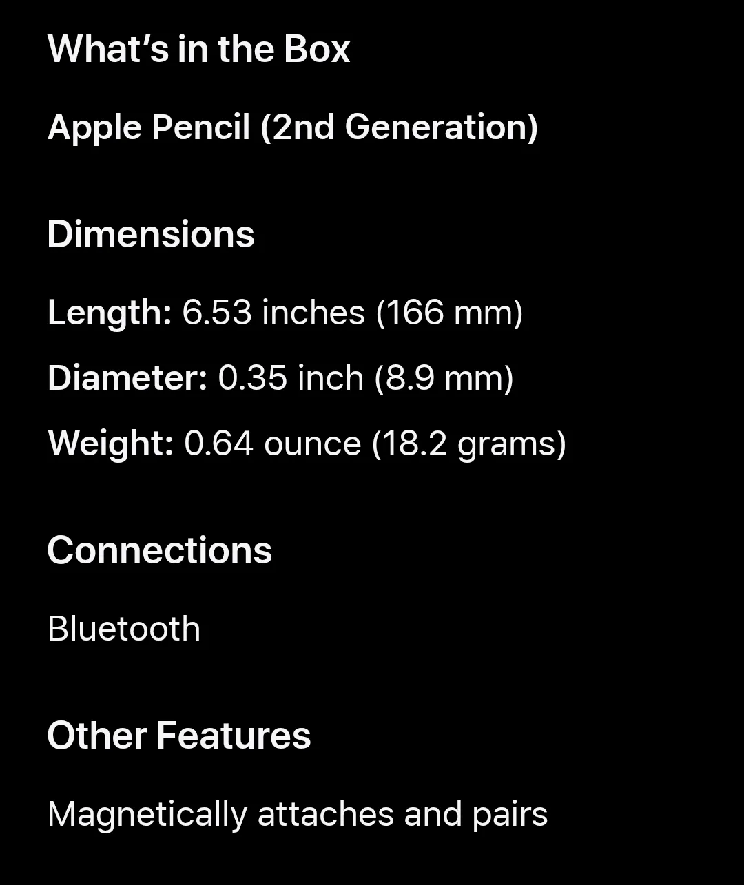Apple Pencil (2nd Generation) - Brand New in Box image indicator(4)