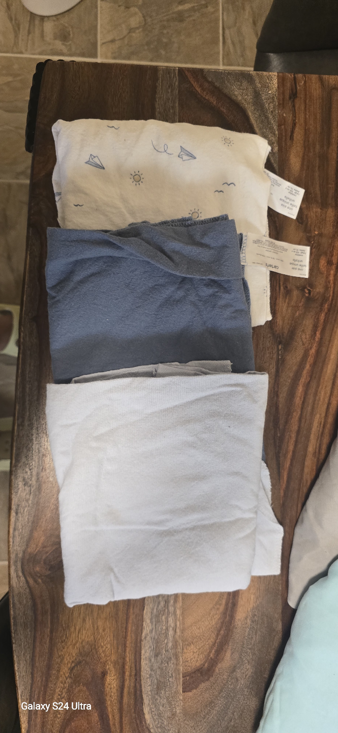 Baby Swaddles,crib fitted sheet,  bassinet cover- Bundle of 5 - photo 2
