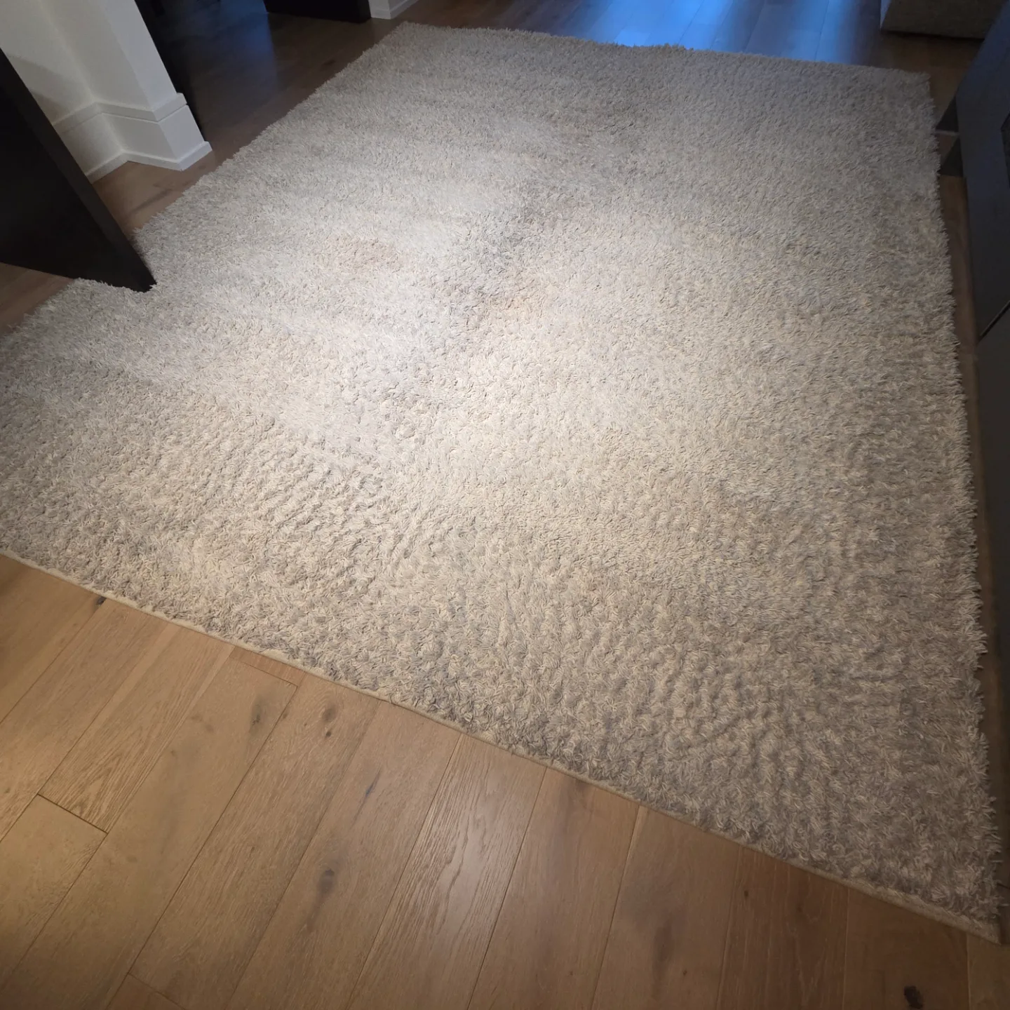 Cream Shag Rug thumbnail