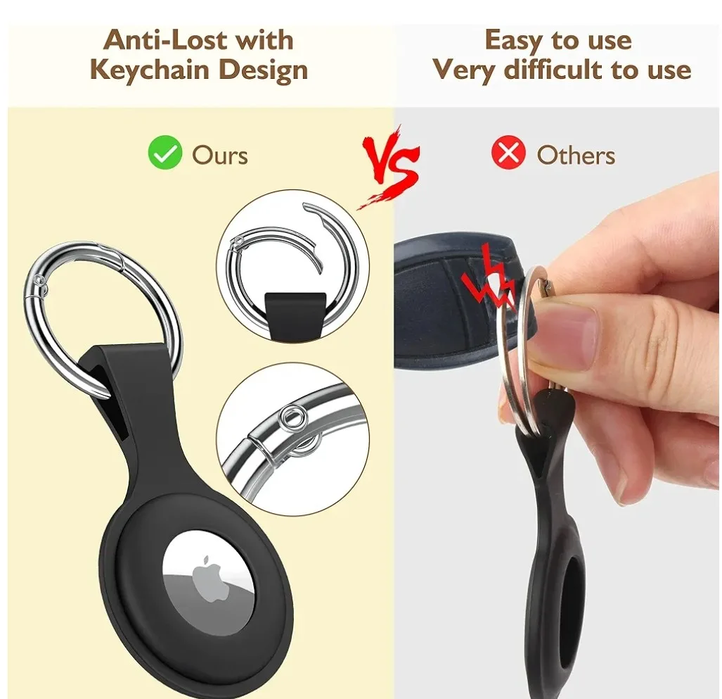 New AirTag Keychain Holder image indicator(3)