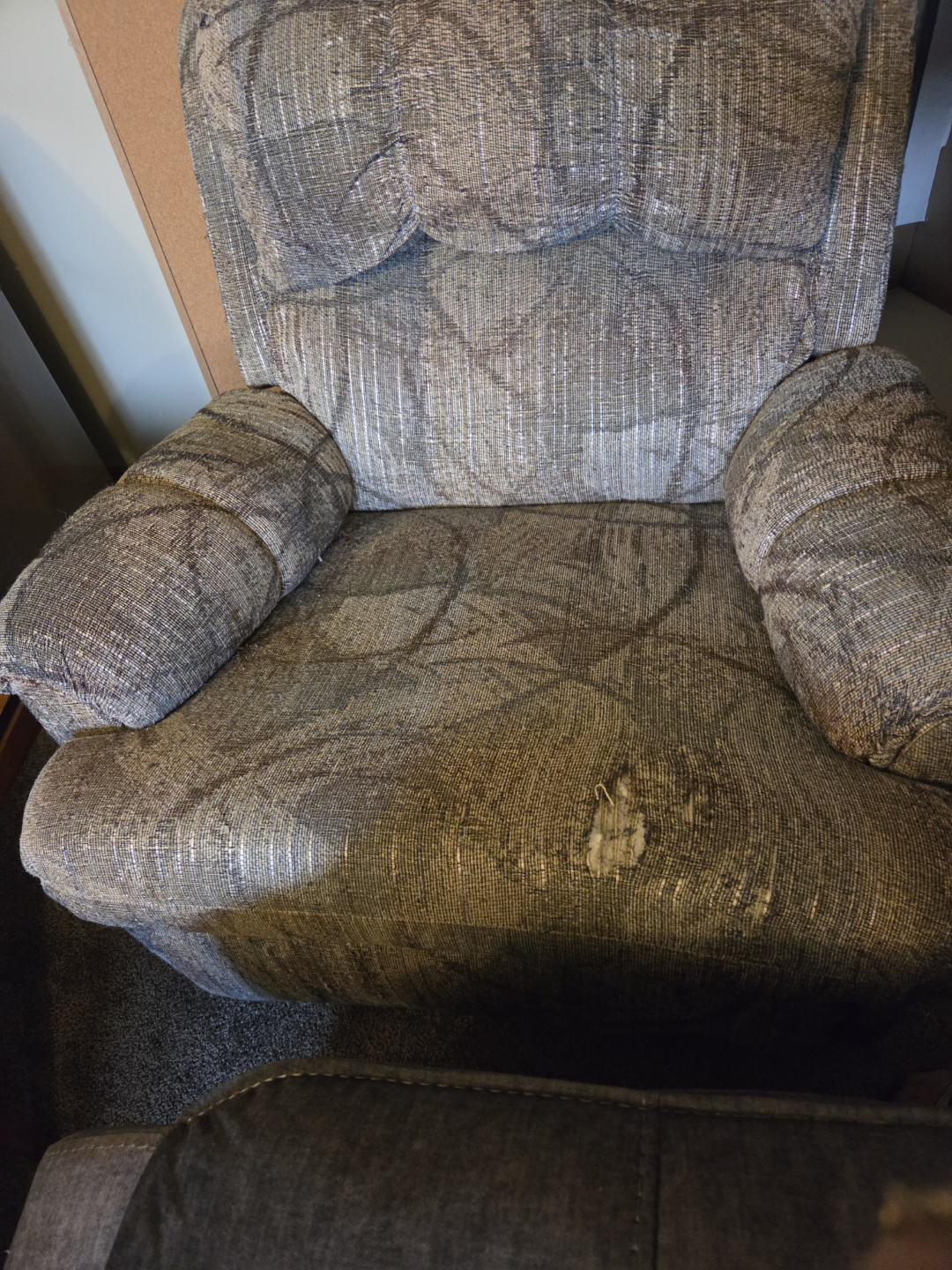 Recliner and Loveseat Set - Used - photo 3