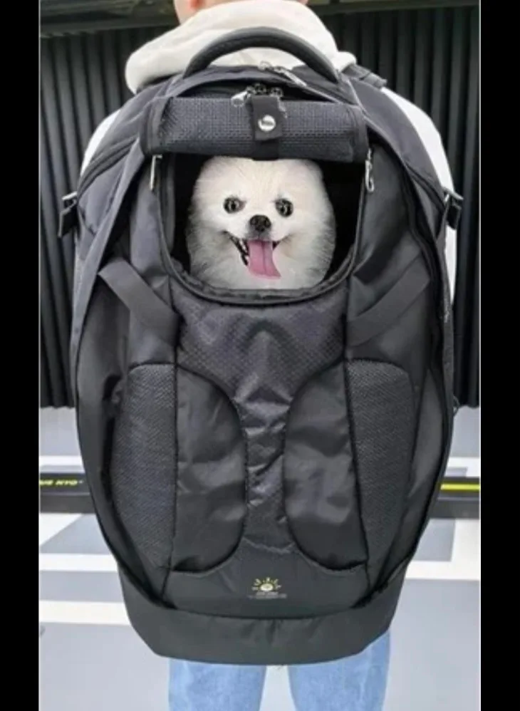 NEW Dog Carrier Backpack Pet Puppy Cat Travel Bag Sport Sack thumbnail