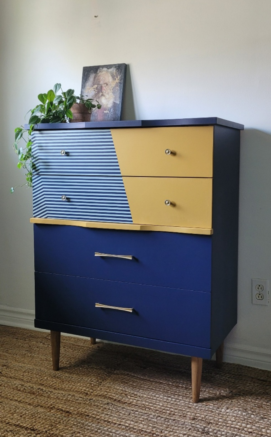 Mid-Century Modern Chest of Drawers - Upcycled & Reimagined - photo 2