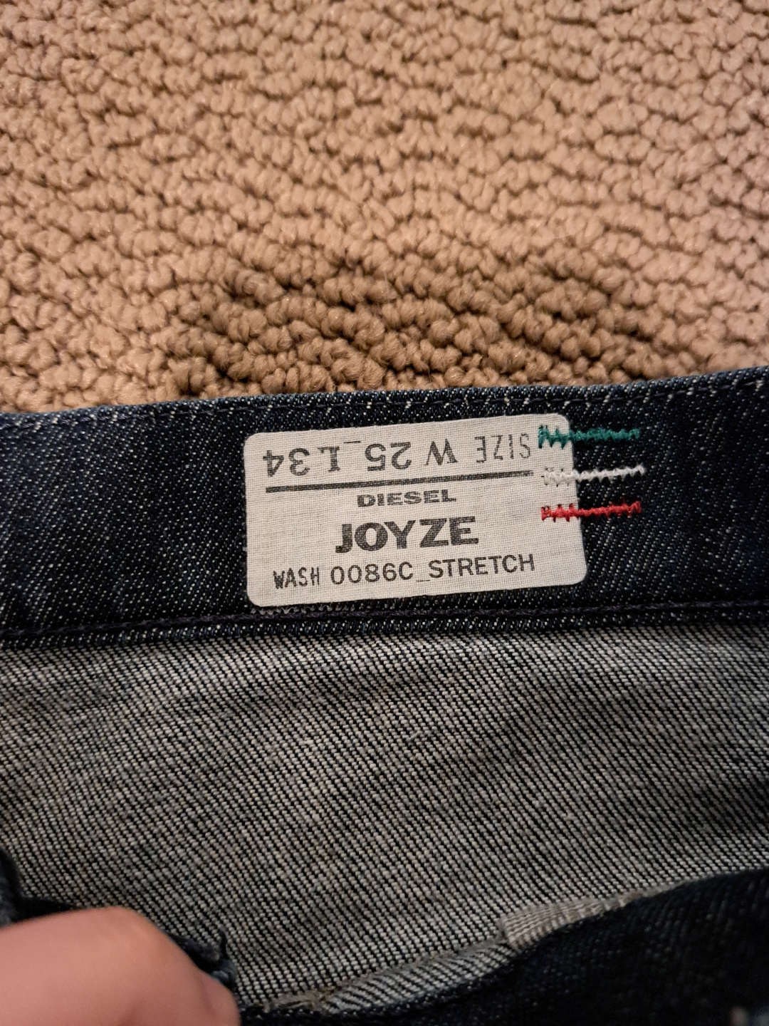 vintage diesel jeans joyze 0086C stretch - photo 2