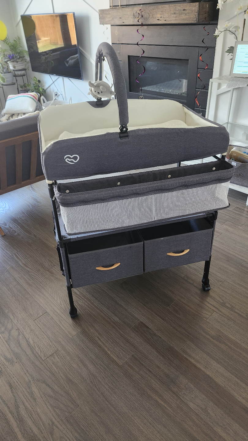 Baby Changing Table with Storage