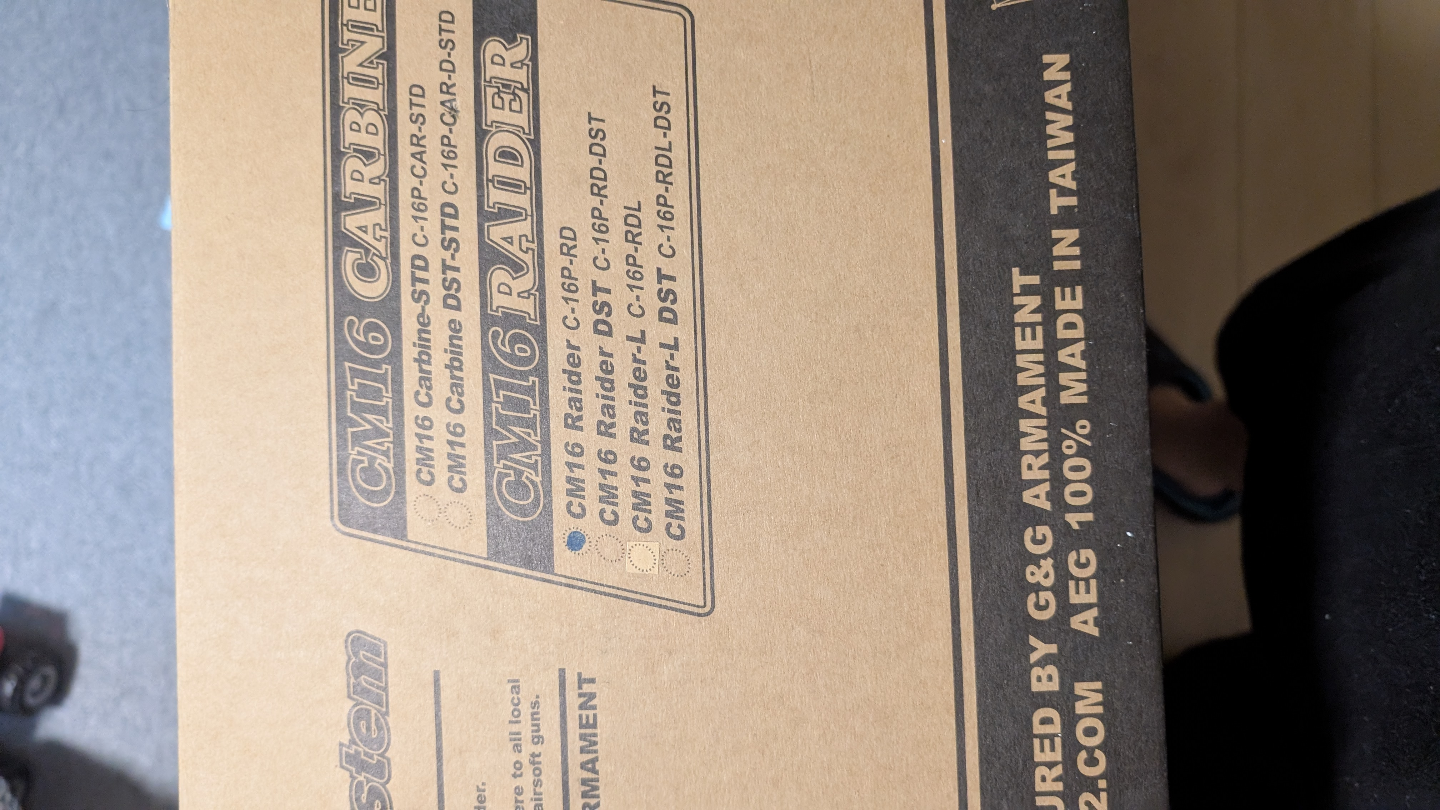 G&G CM16 Raider AEG Airsoft Rifle