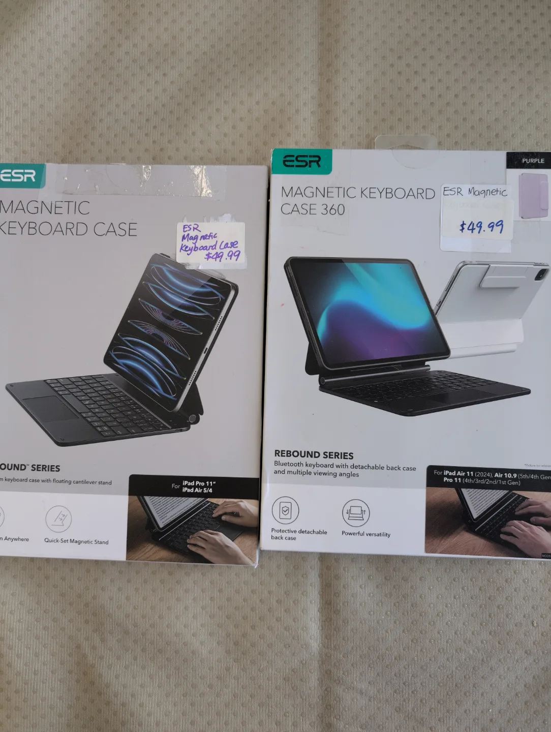 ESR Magnetic Keyboard Case 360 for iPad thumbnail