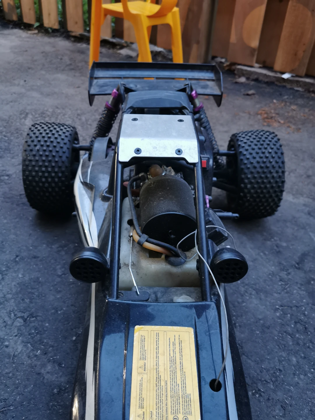 Used HPI Baja 5B Gas Powered RC Buggy - photo 3