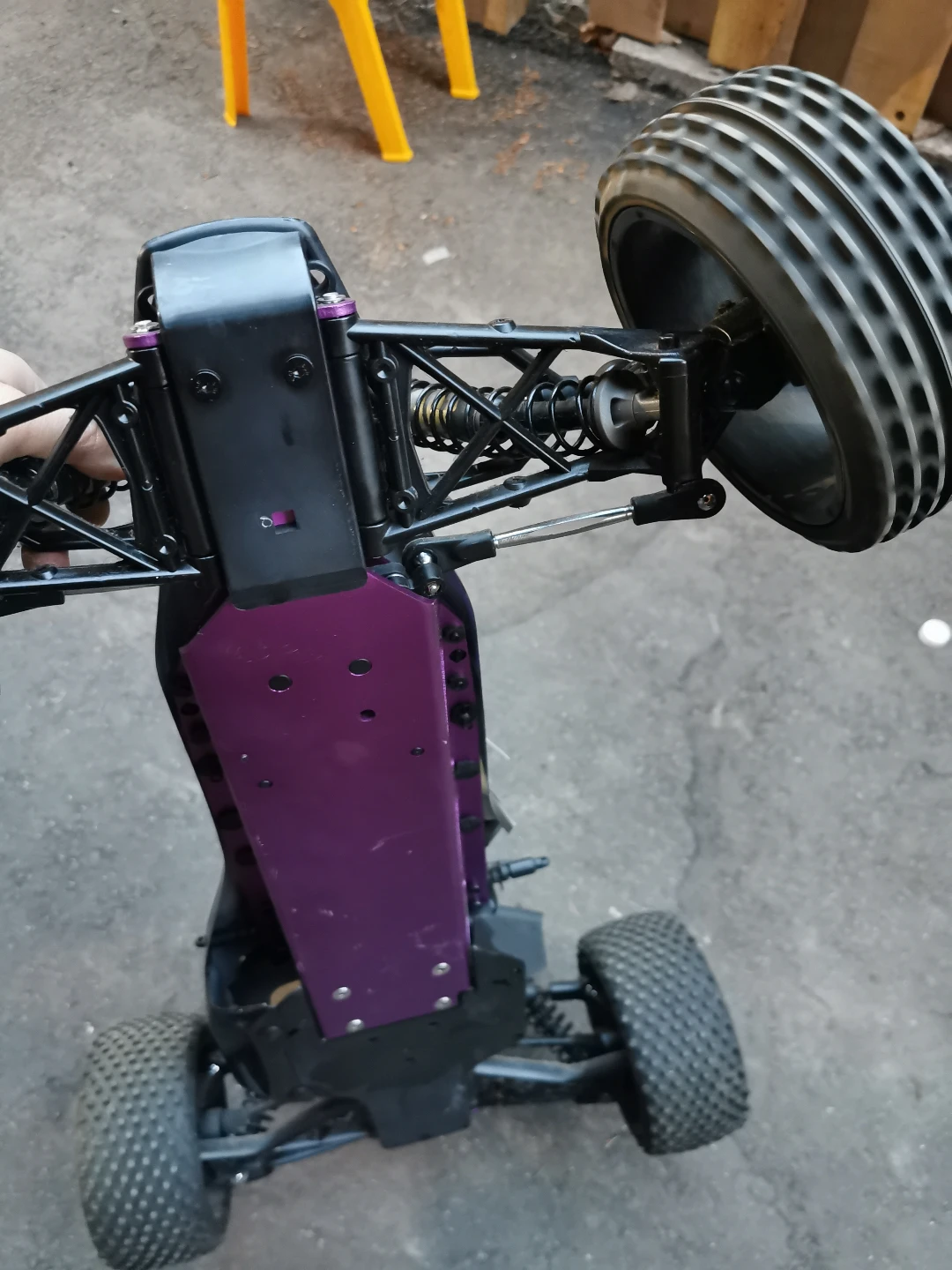 Used HPI Baja 5B Gas Powered RC Buggy - photo 4
