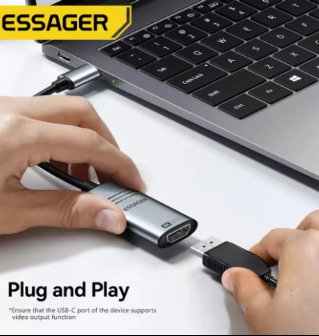 Essager HDMI To USB Type C Adapter image indicator(4)