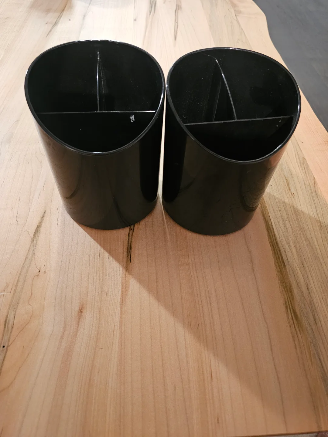 Pair of Black Pen/Pencil Organizers #freecycle thumbnail